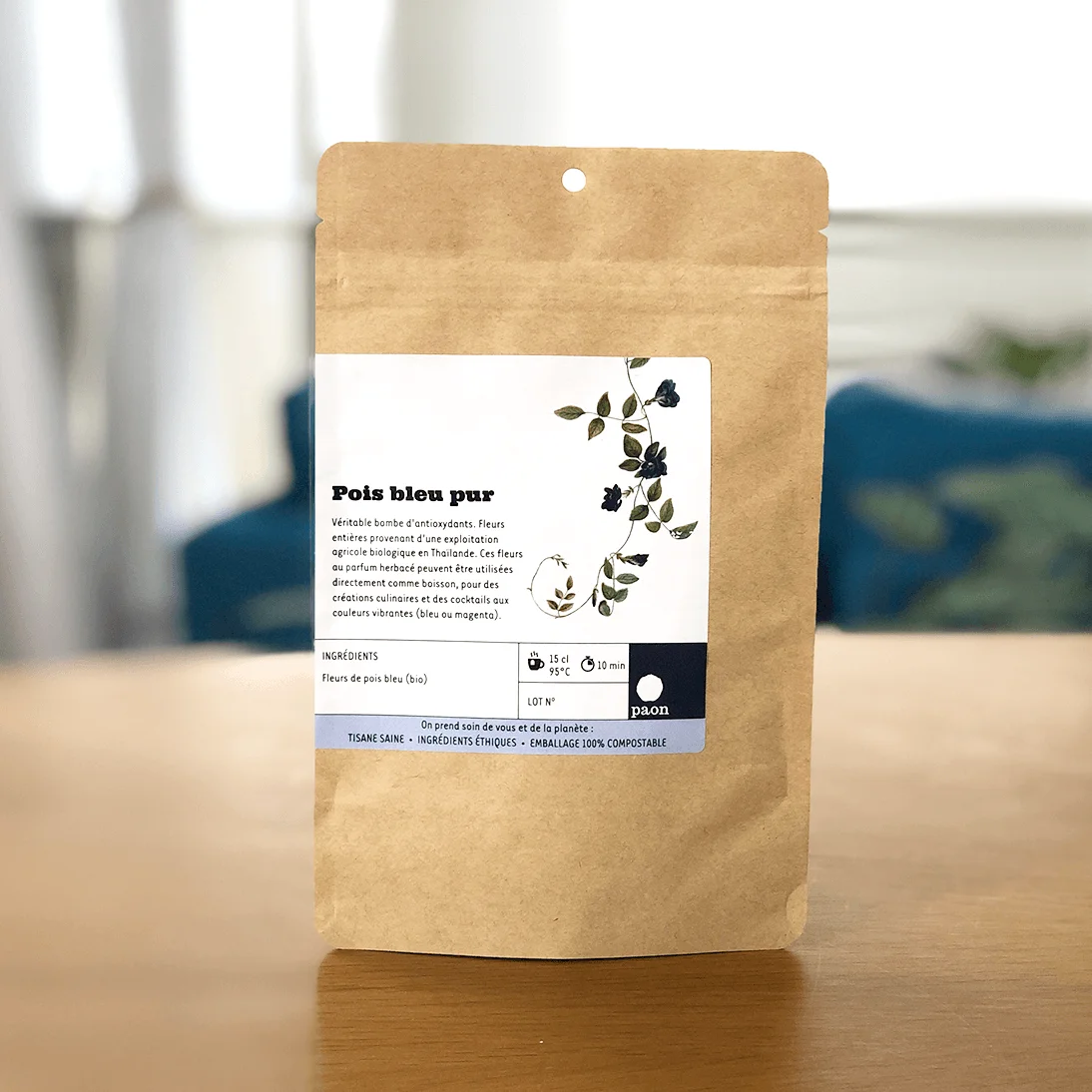 Butterfly pea product : Pois bleu pur