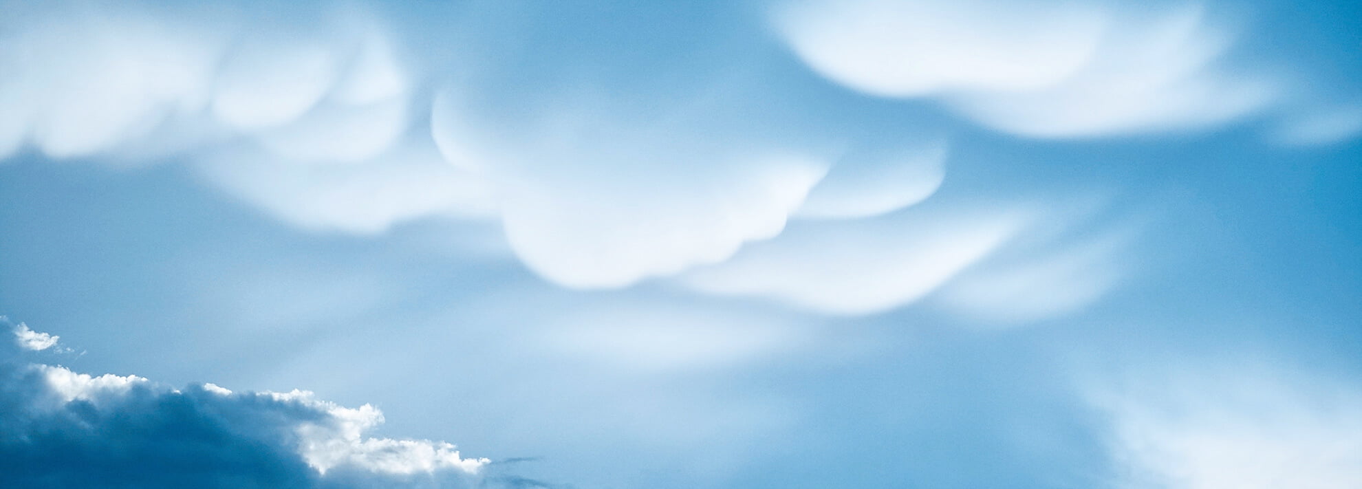 sky blue chai clouds